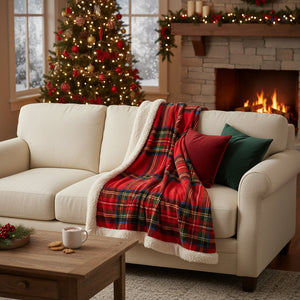 Coperta in MicroPile Agnellato Scozzese - Tartan