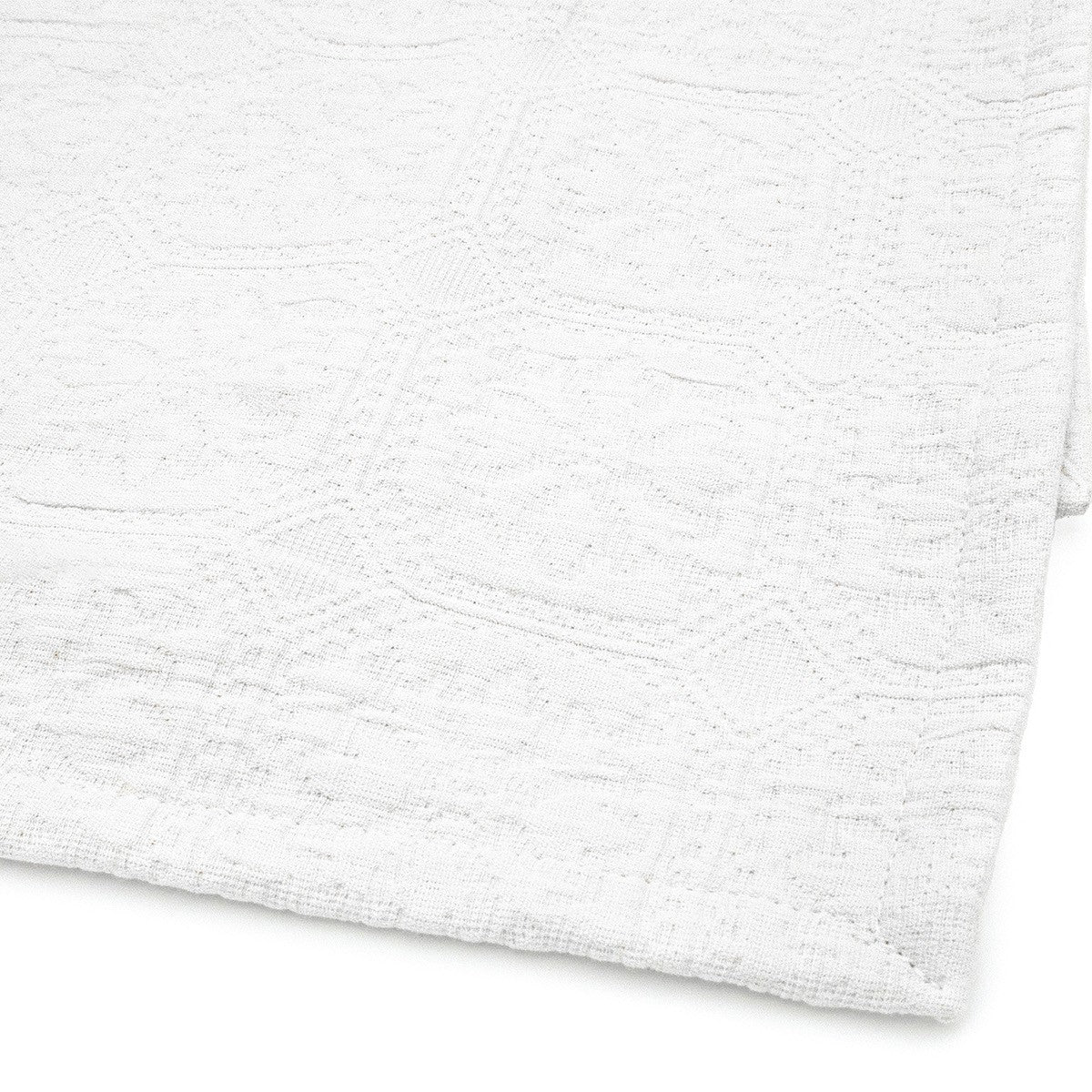 Copriletto in Puro Cotone con Fantasia Jacquard - Orosei