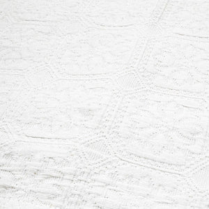 Copriletto in Puro Cotone con Fantasia Jacquard - Orosei