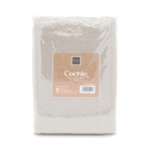 Copriletto in Cotone con Fantasia Rilievo - Cochin