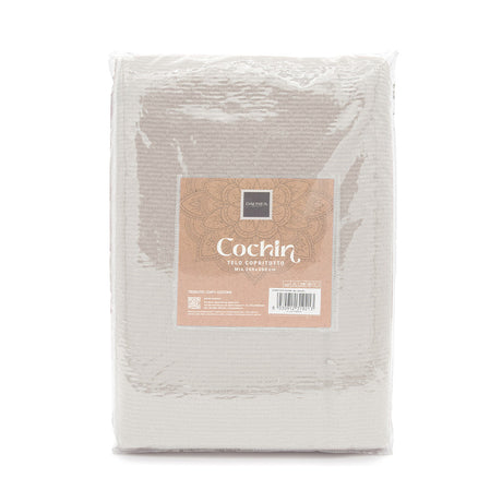 Copriletto in Cotone con Fantasia Rilievo - Cochin