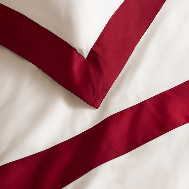 Completo Lenzuola con Bordo in Raso - Diamante