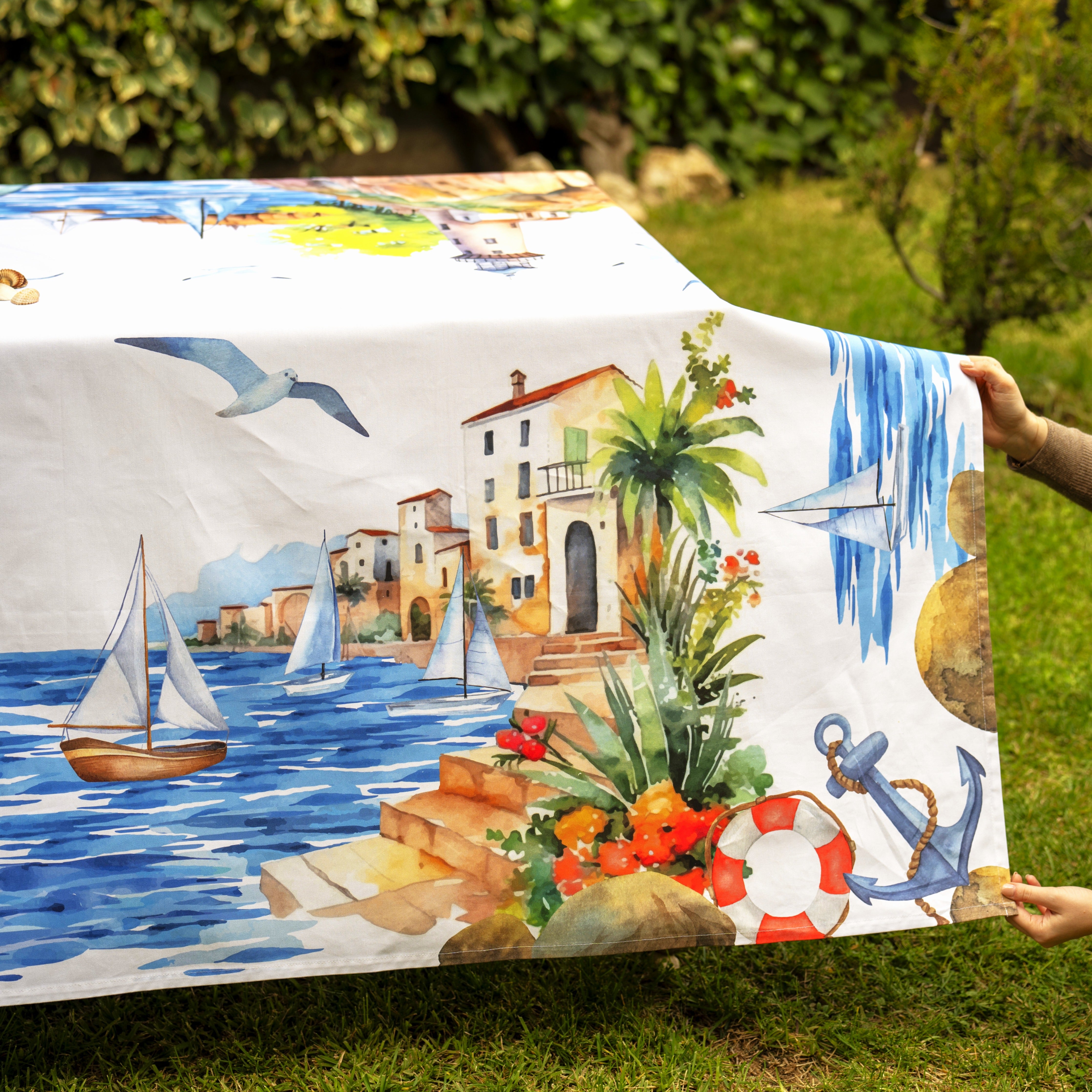 Tovaglia in Puro Cotone - Borgo Marino