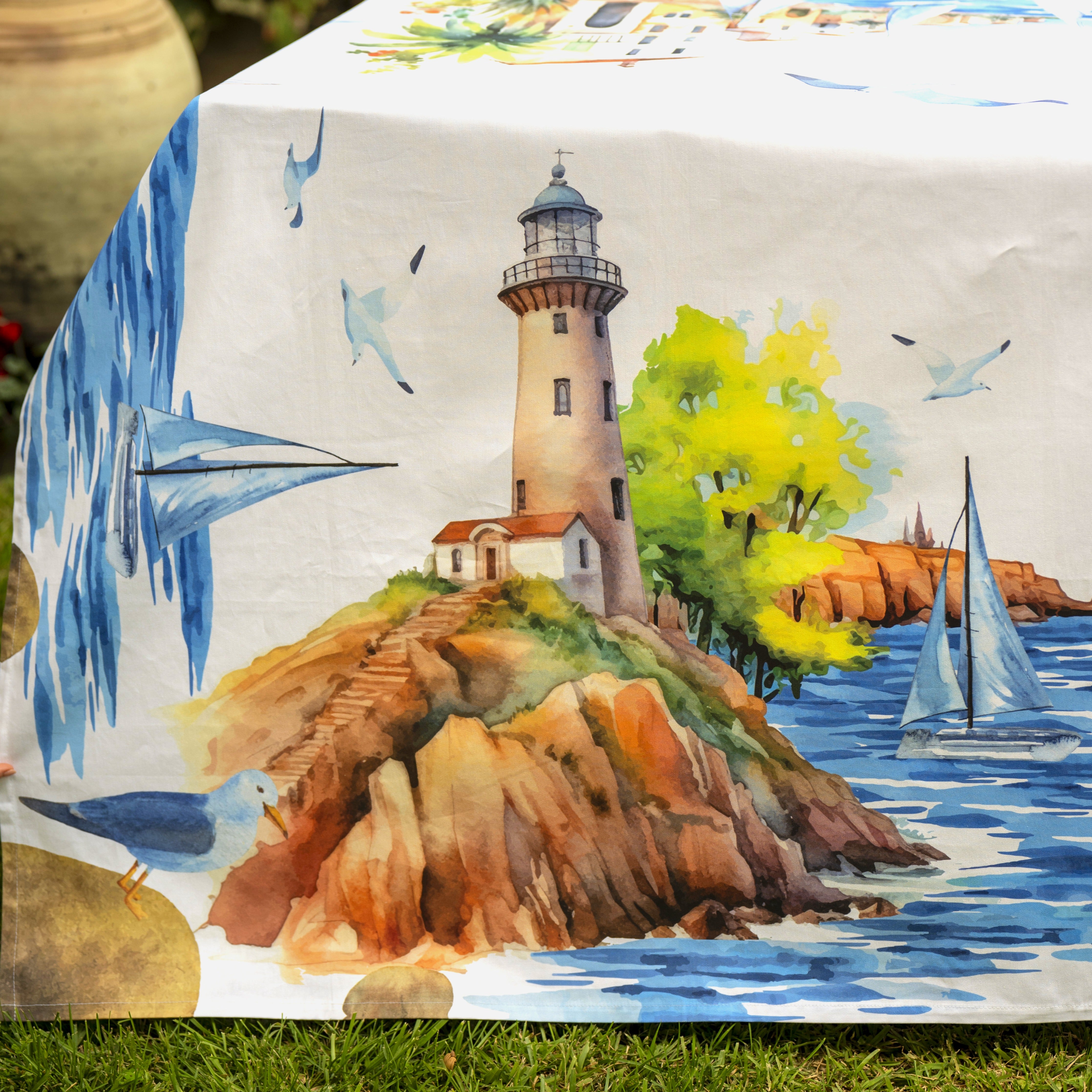 Tovaglia in Puro Cotone - Borgo Marino