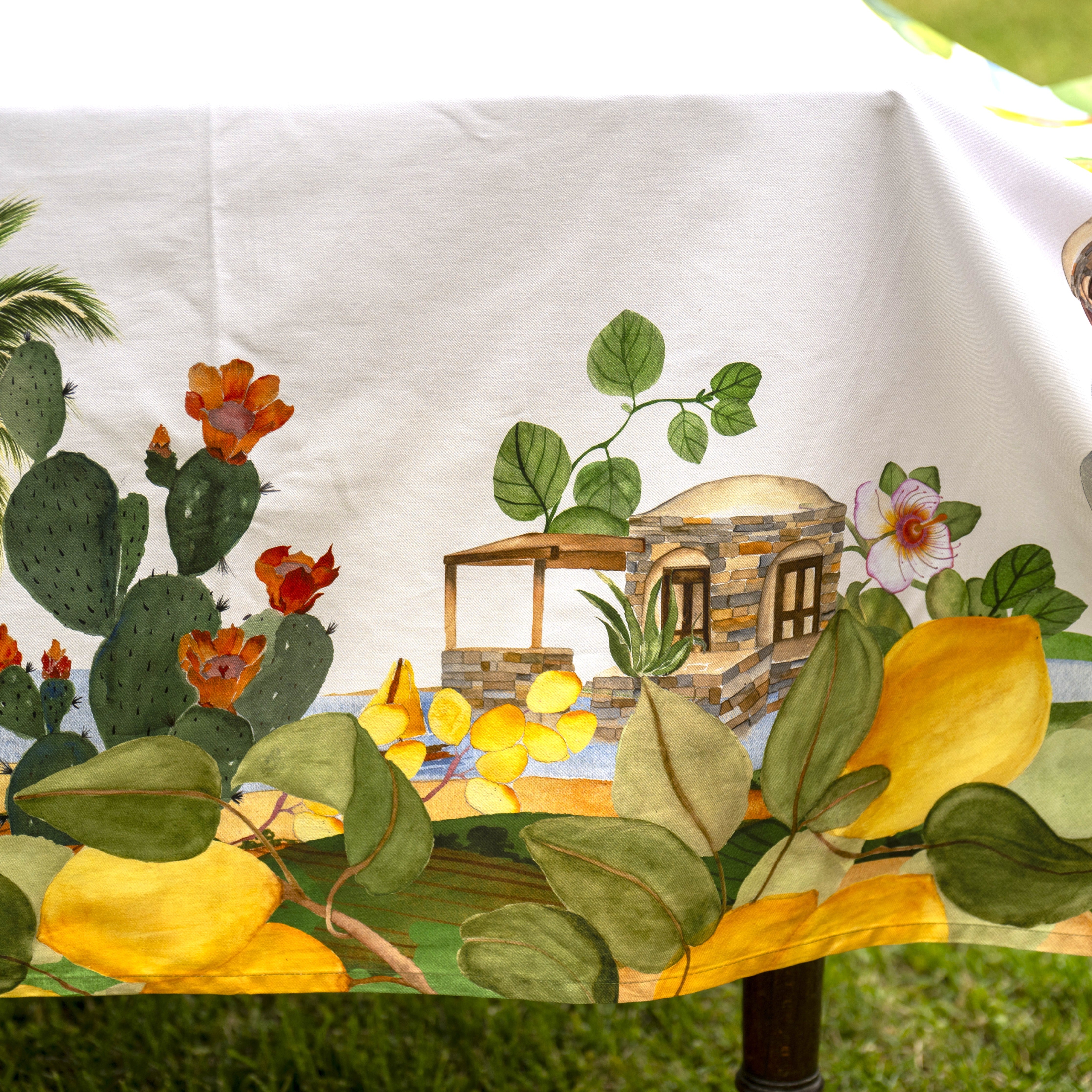 Tovaglia in Puro Cotone - Essenza Mediterranea