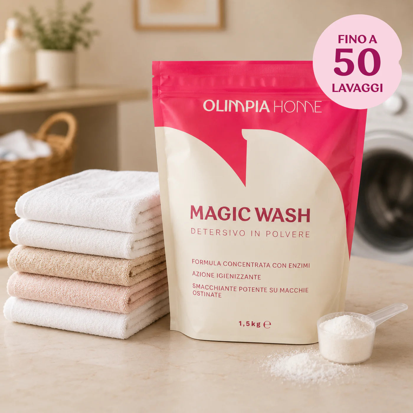 Detersivo Concentrato in Polvere - Magic Wash