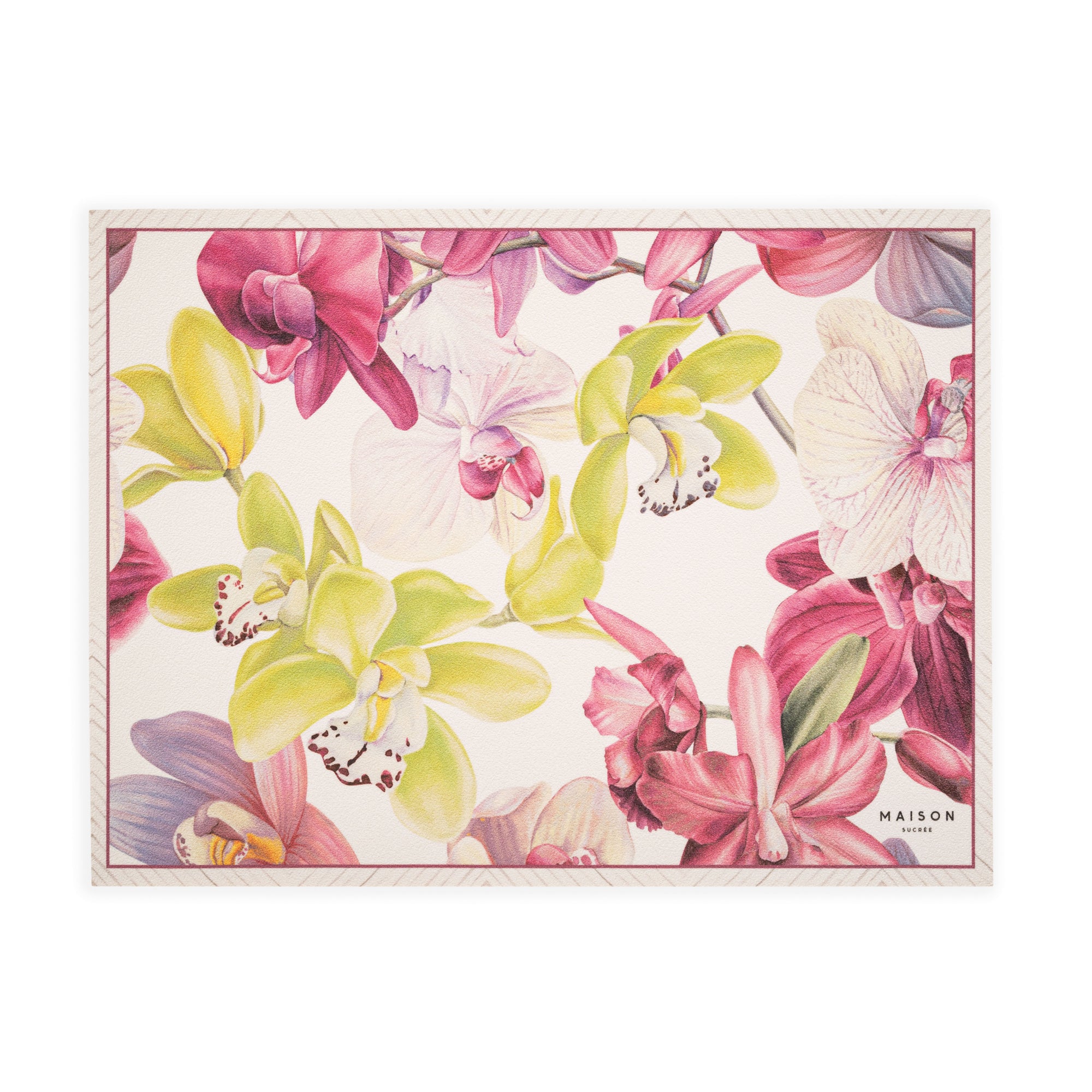 Americano in Vinile con Fantasia - Fioriture