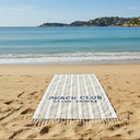 Telo Mare in Spugna di Cotone Rigato - Beach Club