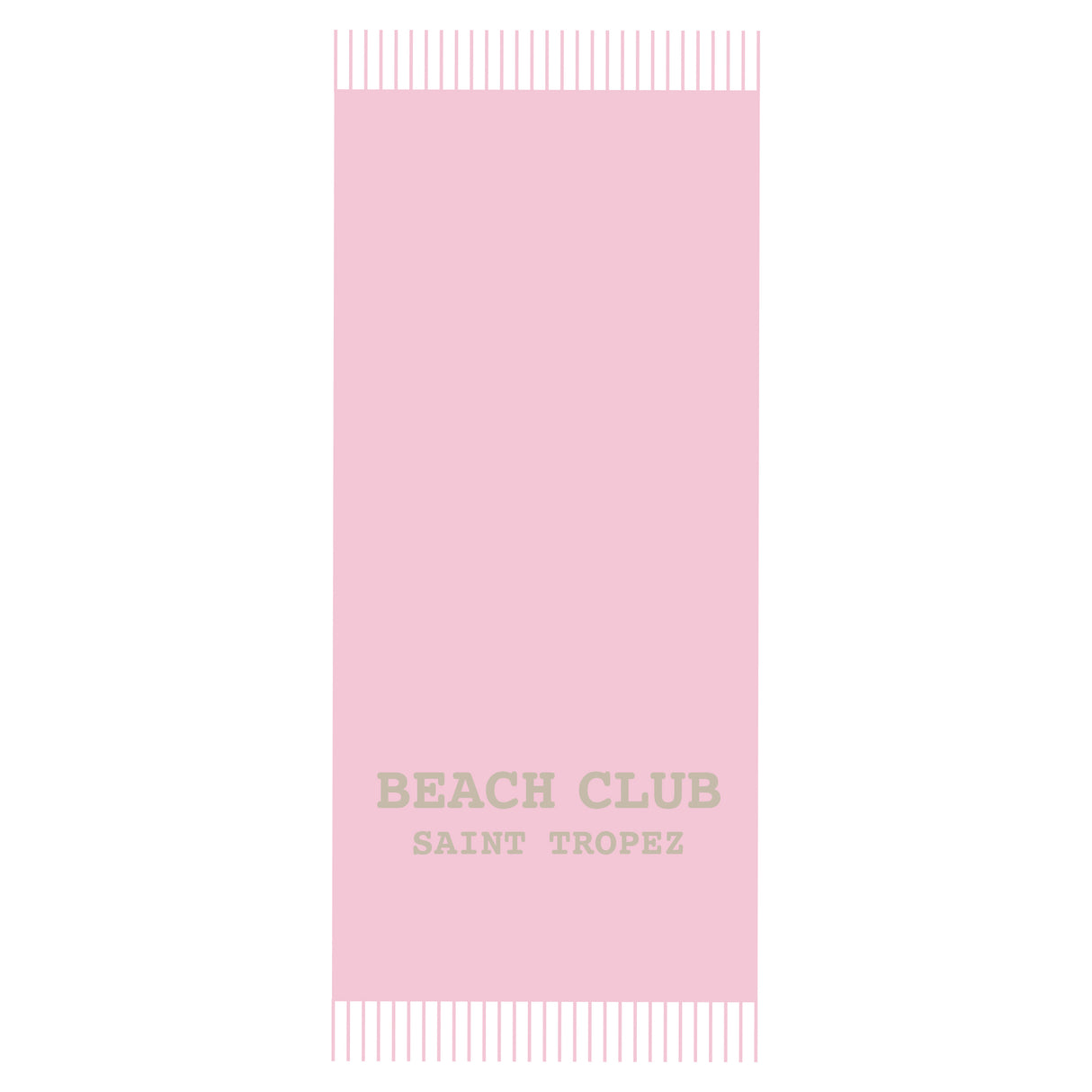 Telo Mare in Spugna di Cotone Tinta Unita - Beach Club