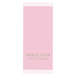 Telo Mare in Spugna di Cotone Tinta Unita - Beach Club