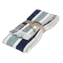 Coppia di Asciugamani in Spugna di Cotone - Gradazioni