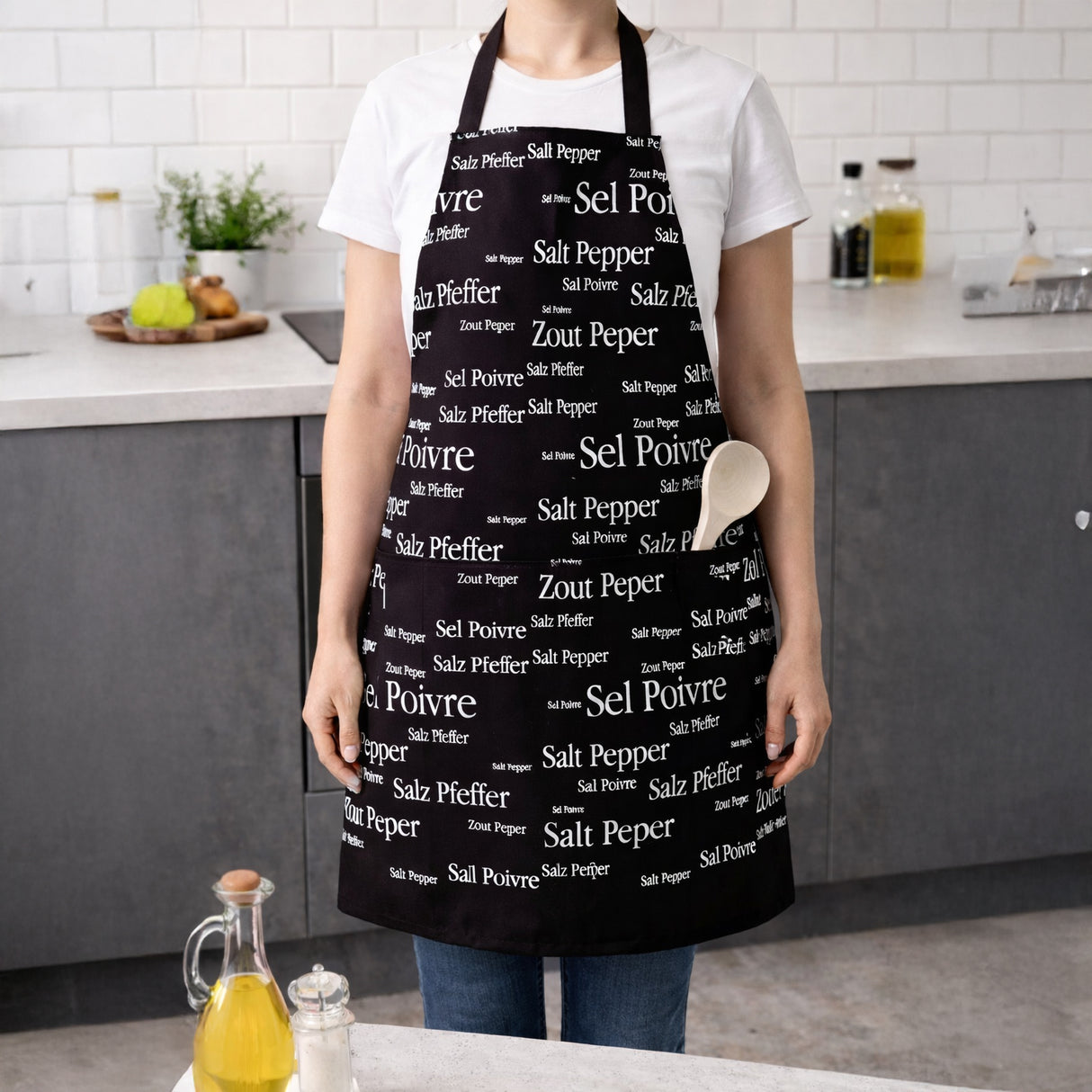 Grembiule in Puro Cotone - Sel&Poivre