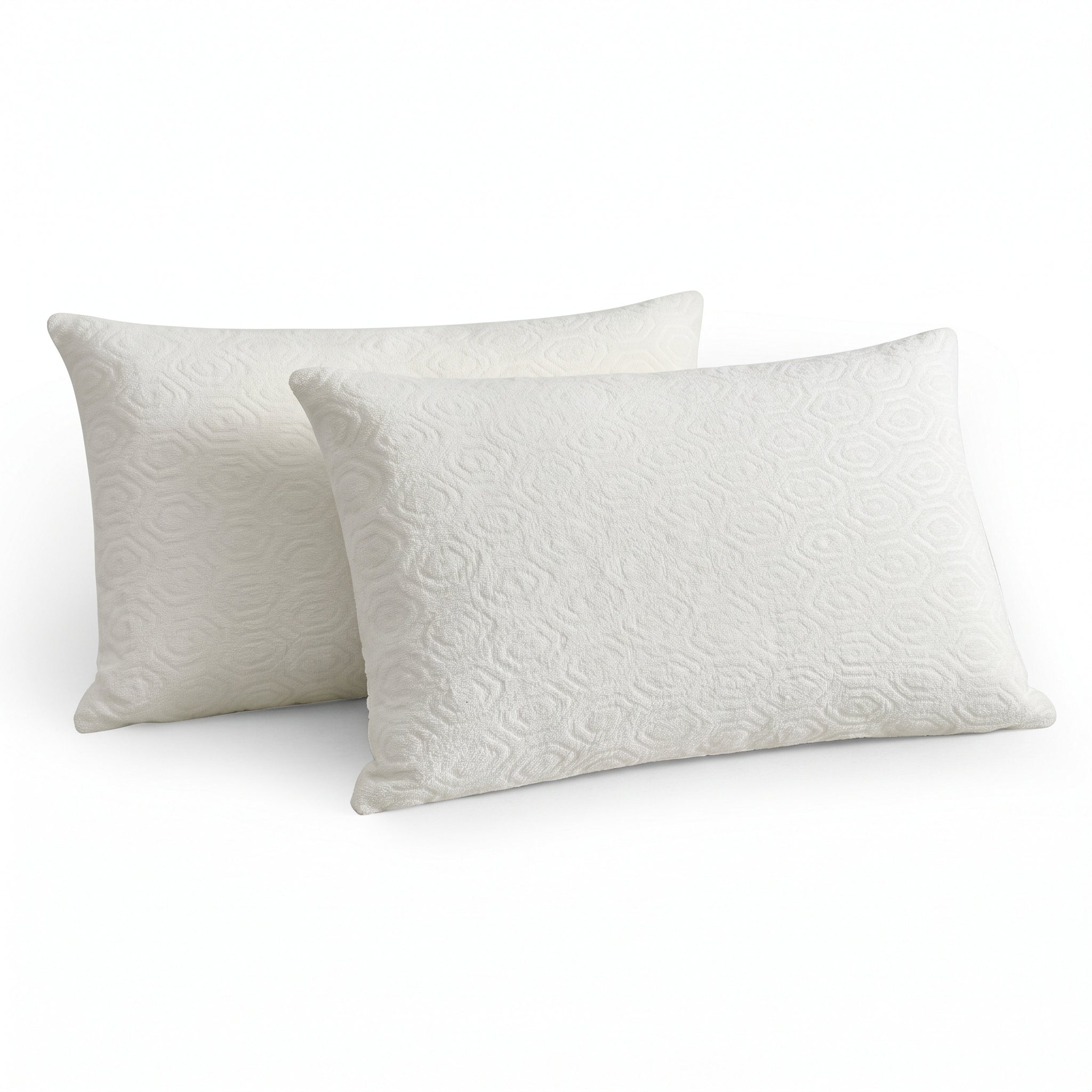 Coppia Copriguanciali in Spugna Jacquard con Cerniera - Sanaform