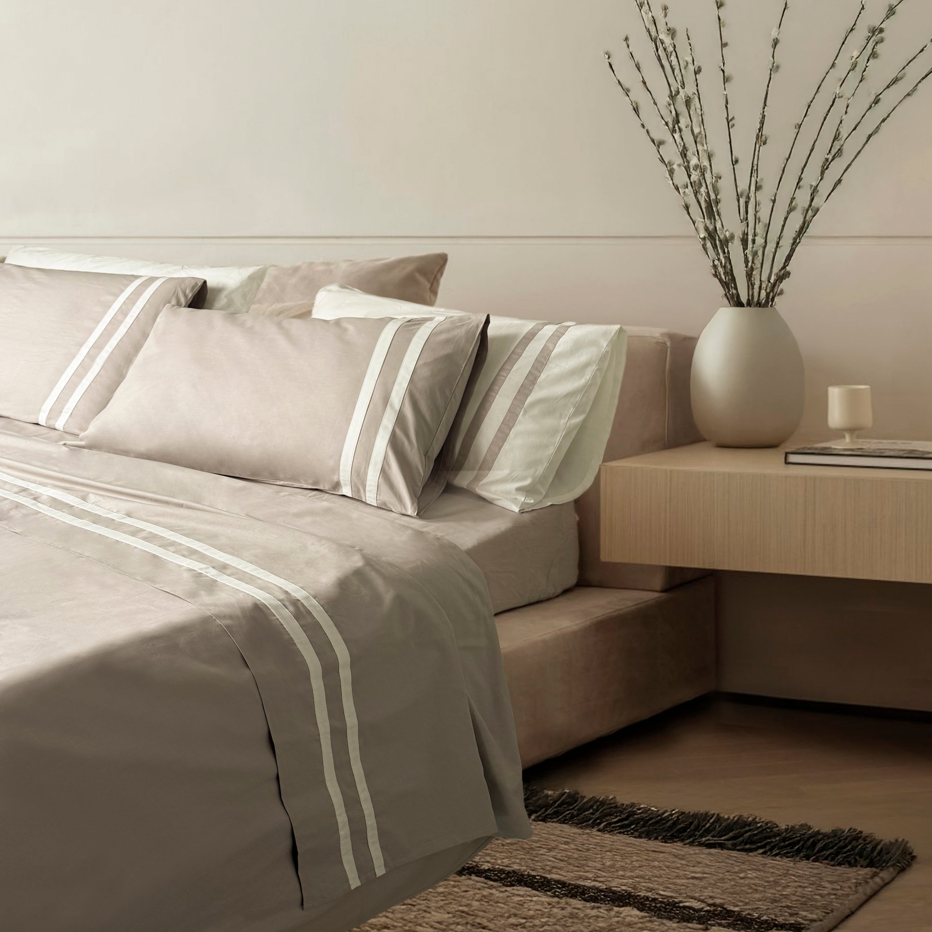 Completo Lenzuola in Puro Cotone - Bretagne