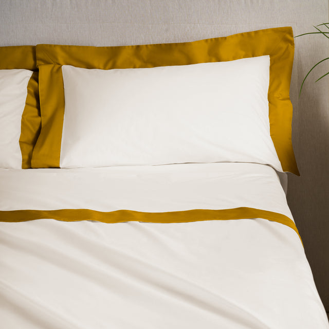 Completo Lenzuola con Bordo in Raso - Diamante