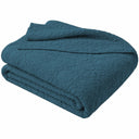 Copriletto in Cotone Stonewashed con Lavorazione a Rilievo - Manner