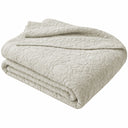 Copriletto in Cotone Stonewashed con Lavorazione a Rilievo - Manner