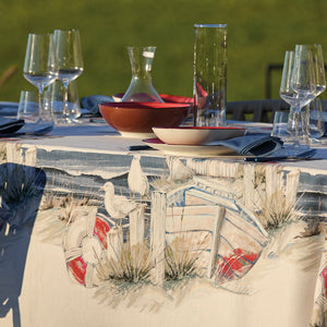 Tovaglia Antimacchia in Fantasia Costiera - Marlontano