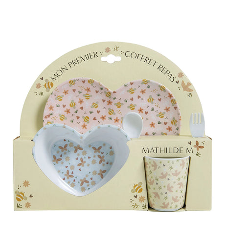Set da Pranzo per Bambino - Une Hirondelle a Fait le Printemps