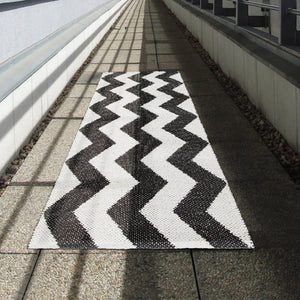 Tappeto in PVC Fantasia Zig Zag - Mora