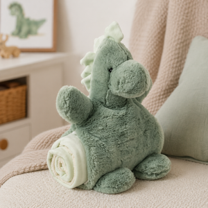 Peluche Dinosauro con Copertina - Dino