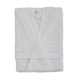 Accappatoio con Cappuccio in Microspugna di Cotone - Pepe Air