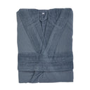 Accappatoio con Cappuccio in Microspugna di Cotone - Pepe Air