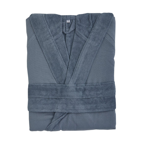 Accappatoio con Cappuccio in Microspugna di Cotone - Pepe Air