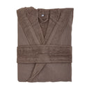 Accappatoio con Cappuccio in Microspugna di Cotone - Pepe Air