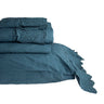 Completo Copripiumino in Puro Cotone StoneWashed - Bruxelles