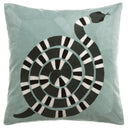 Cuscino in Puro Cotone Ricamato - Yoka