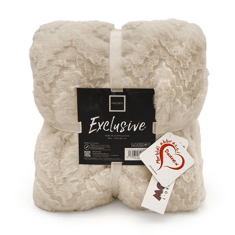 Plaid in MicroPile con Stampa in Rilievo - Exclusive