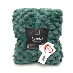 Plaid in MicroPile a Nido d'Ape - Luxury