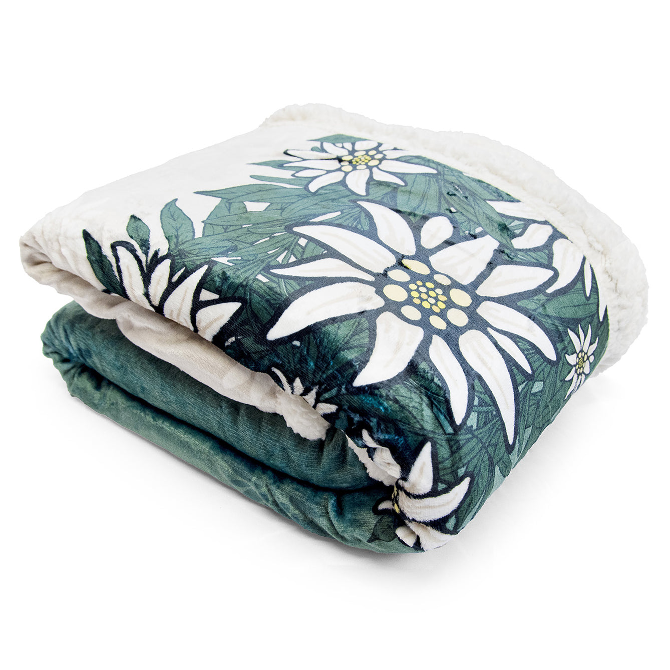 Plaid Morbidotto in MicroPile Fantasia - Alpiflora