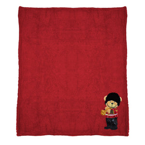 Plaid Morbidotto in MicroPile Fantasia - Royal Bear