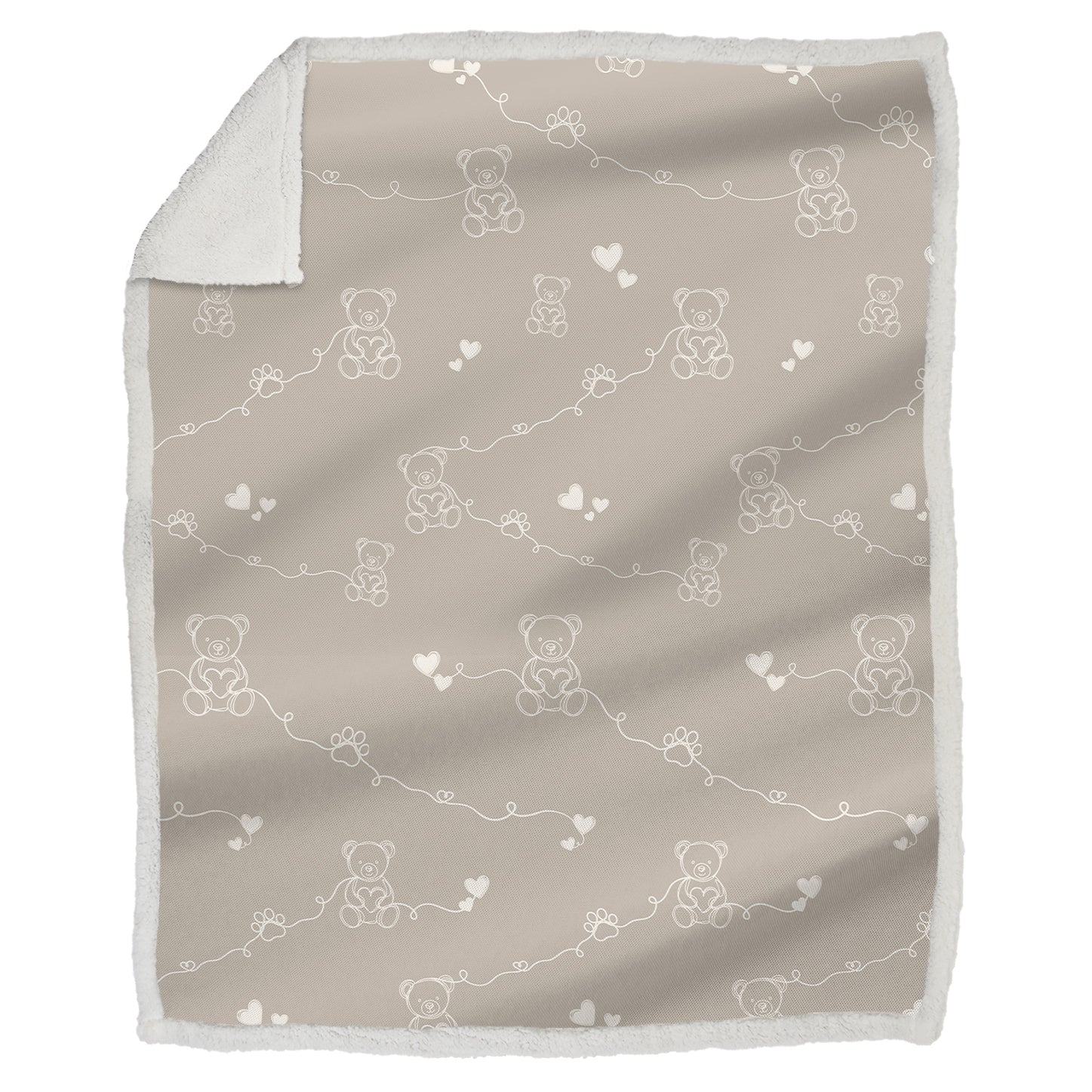 Plaid Baby in MicroPile Fantasia - Dreaming Bear