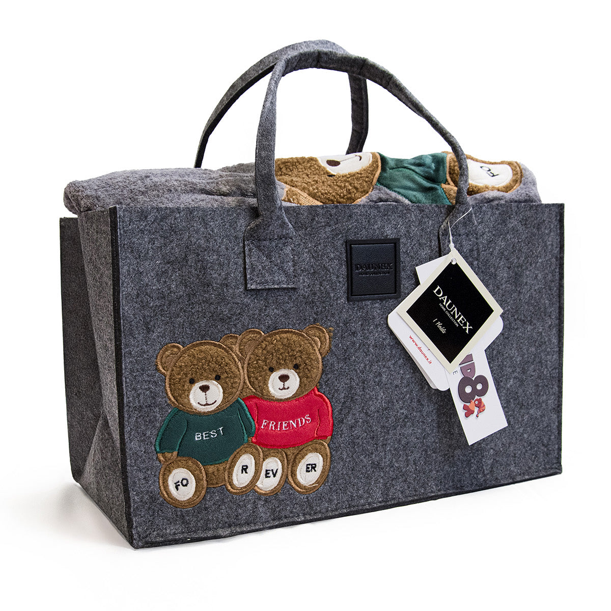 Plaid in MicroPile con Borsa Coordinata - Forever