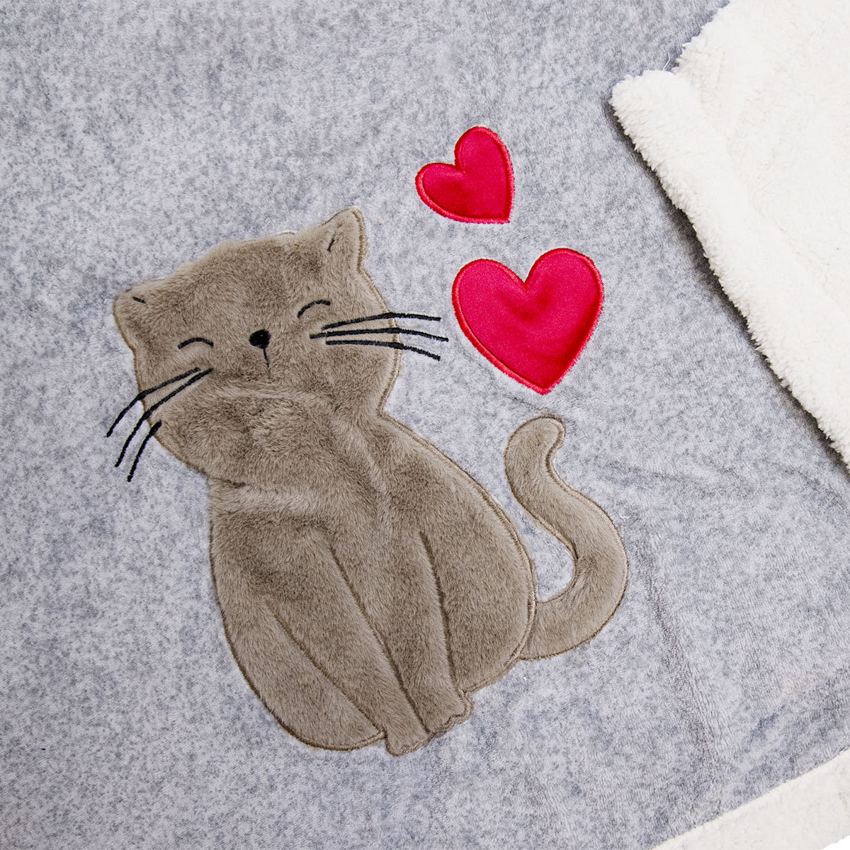 Plaid in MicroPile con Borsa Coordinata - Pixel