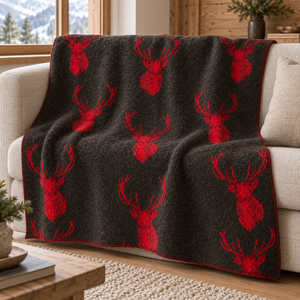 Plaid in Lana Cotta Fantasia - Stelvio