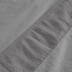 Completo Lenzuola Cotone e Lino StoneWashed No Stiro - Loira