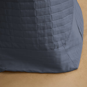 Trapuntino Leggero in Raso di Cotone - Smeraldo