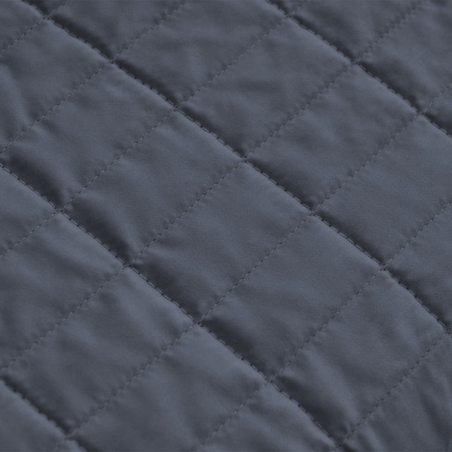 Trapuntino Leggero in Raso di Cotone - Smeraldo