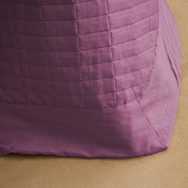 Trapuntino Leggero in Raso di Cotone - Smeraldo