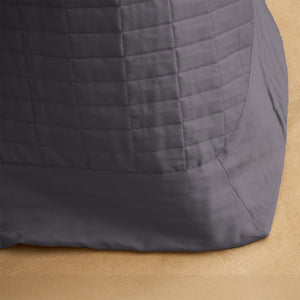 Trapuntino Leggero in Raso di Cotone - Smeraldo