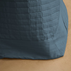 Trapuntino Leggero in Raso di Cotone - Smeraldo