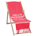 Telo Mare in Puro Cotone Nido D'ape - Hello Weekend