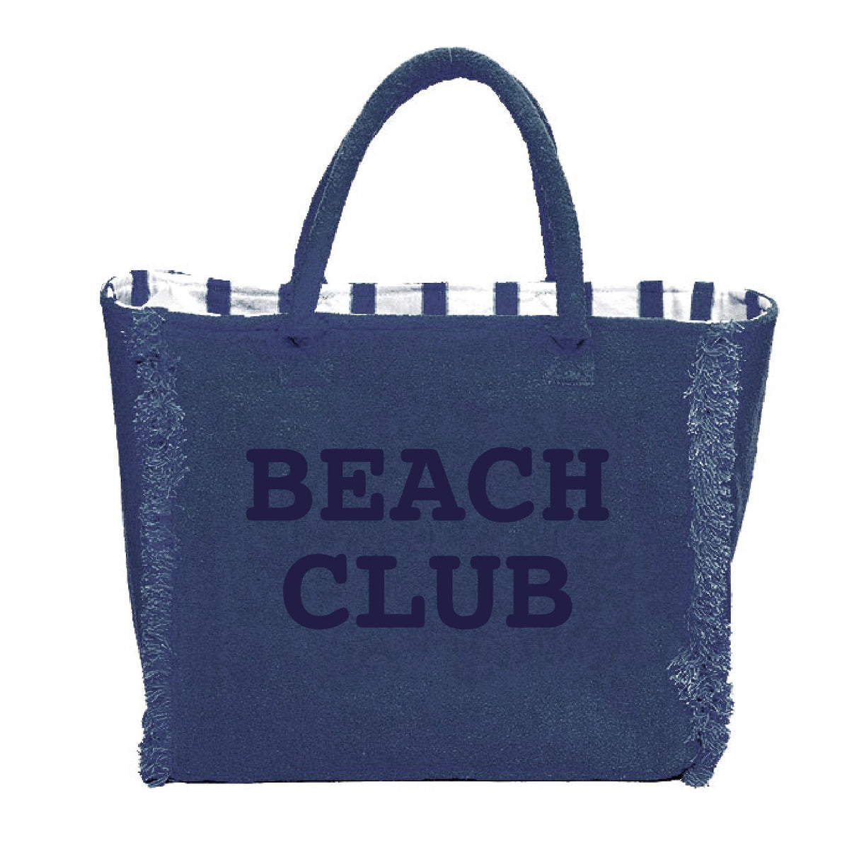 Borsa Mare o Trousse in Spugna di Cotone Tinta Unita - Beach Club