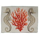 Americano in Puro Cotone Fantasia Corallo - Santorin