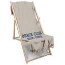 Telo Mare in Spugna di Cotone Tinta Unita - Beach Club