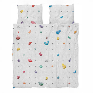 Snurk Parure Copripiumino in Puro Cotone - Climbing Wall
